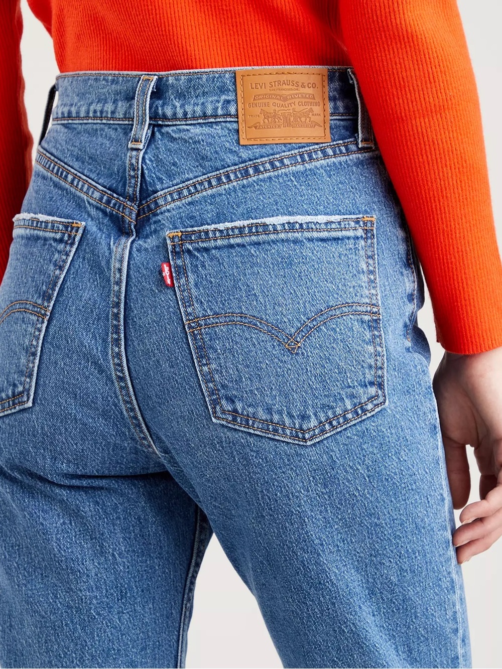 Levi's 70s High Slim Straight Fit Denim Jeans